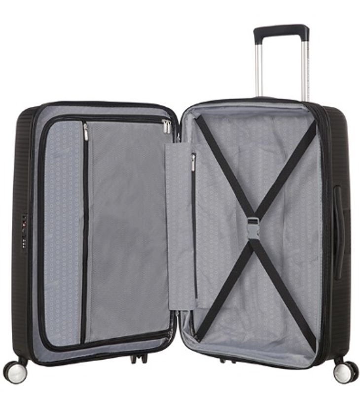 Kabinkoffert utvidbar 35,5-41L Soundbox American Tourister