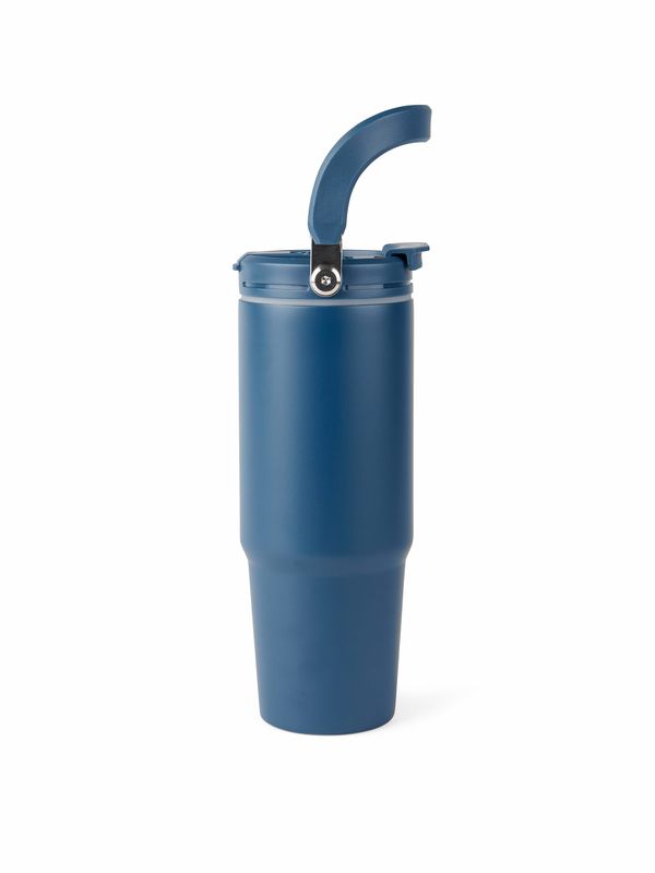 Vinga termo vacuum kopp – 880 ml, Resirkulert Stål, navy