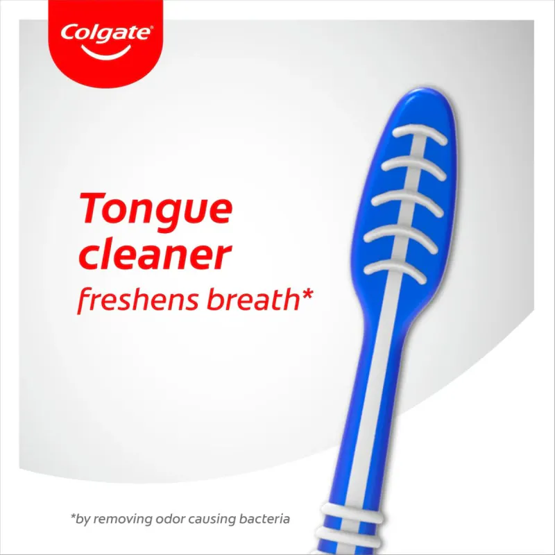 Tannbørste Extra Clean, medium, lilla - Colgate