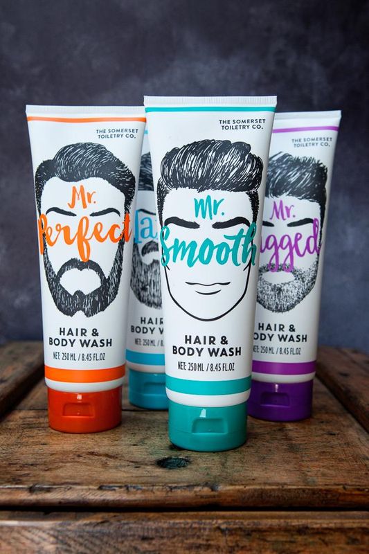 Dusjsåpe og shampoo Mr Rugged fra Mr Beard
