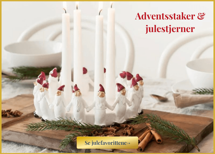 Adventstaker og stjerner