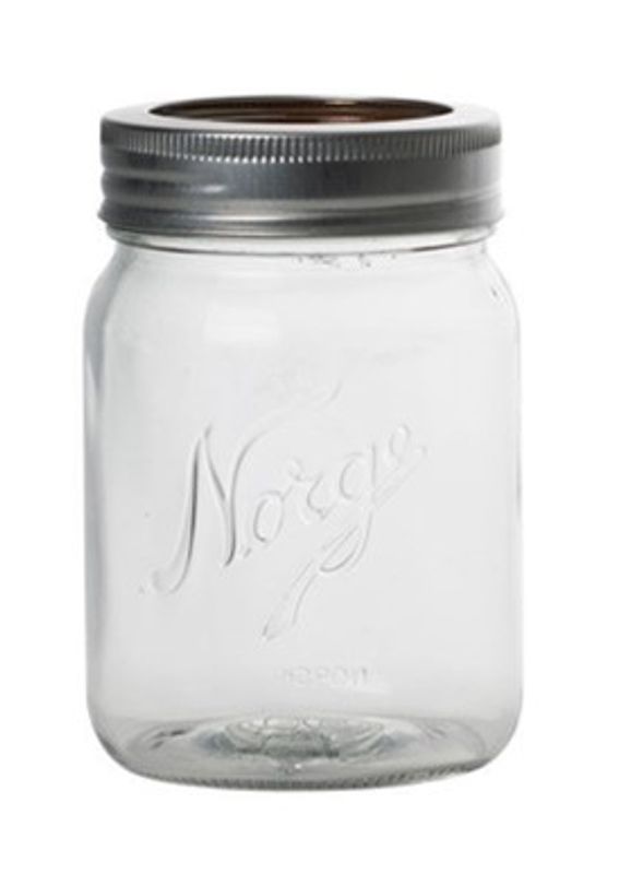 Norgesglasset 0,7L med skrulokk 