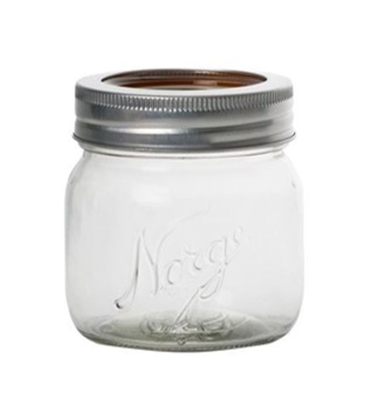 Norgesglasset 0,4L med skrulokk 