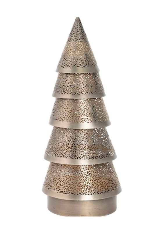 Halvor Bakke Santa telysholder juletre, stor 