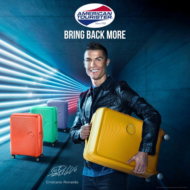 Kabinkoffert utvidbar 35,5-41L Soundbox American Tourister