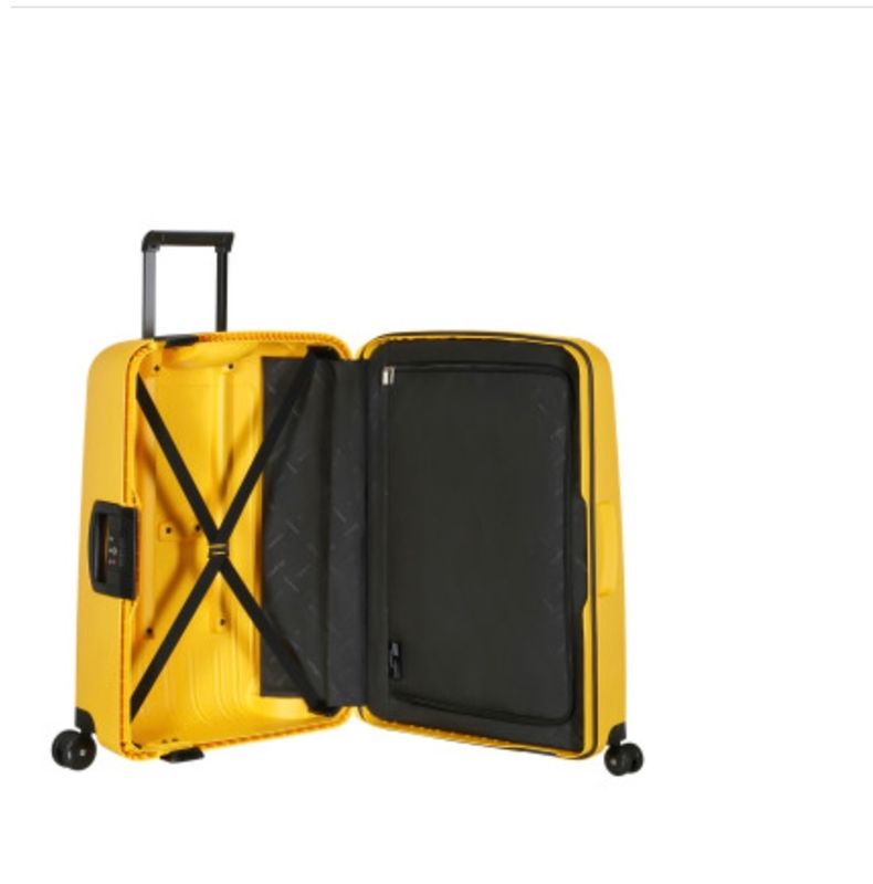 Ekstra stor koffert 138L spinner 4 doble hjul S`cure Samsonite