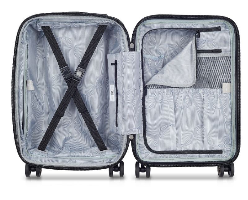 Delsey Shadow 5.0 slim Kabinkoffert, Sort