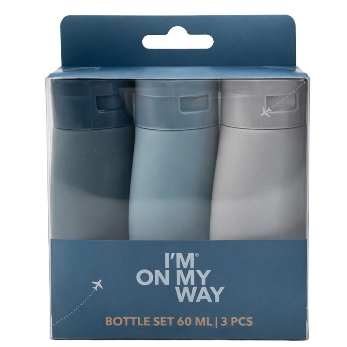 Refillflasker Squeezy 60ml 3 stk I`m on my way