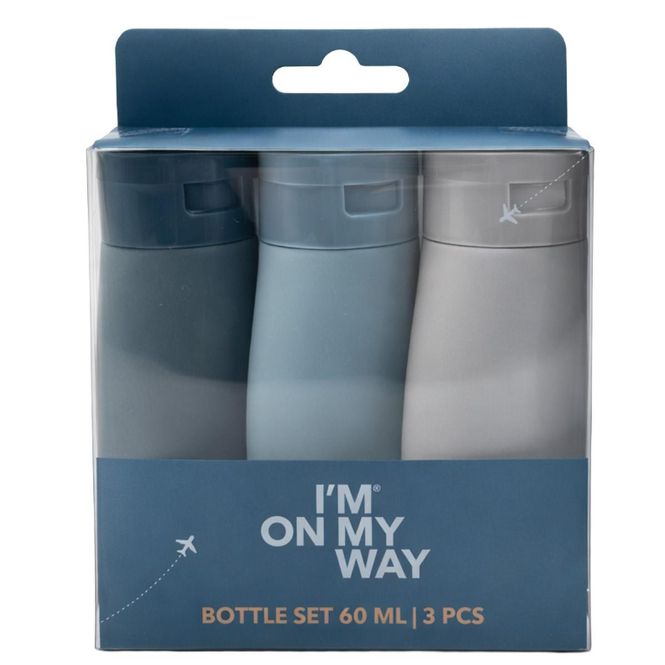 Hovedbilde Refillflasker Squeezy 60ml 3 stk I`m on my way