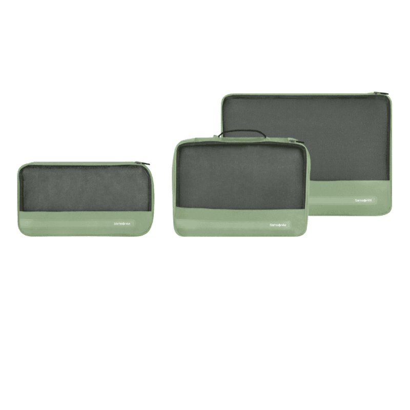 Samsonite TA Revolution pakkekuber – sett med 3 - Sage